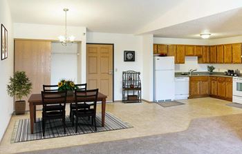 Dominium_Tralee Terrace_Staged Kitchen & Dining Area_Amenity